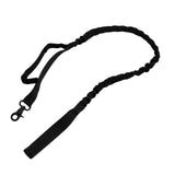 Maxbell Elastic Bungee Training Walking Metal Buckle Dog Leash Handle Black