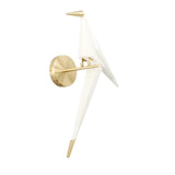 Maxbell Modern Single Head Sconce Lighting Fixtures Ornament Bird Wall Lamp for Loft Left
