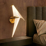 Maxbell Modern Single Head Sconce Lighting Fixtures Ornament Bird Wall Lamp for Loft Left