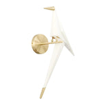 Maxbell Modern Single Head Sconce Lighting Fixtures Ornament Bird Wall Lamp for Loft Left