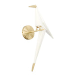 Maxbell Modern Single Head Sconce Lighting Fixtures Ornament Bird Wall Lamp for Loft Left
