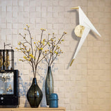 Maxbell Modern Single Head Sconce Lighting Fixtures Ornament Bird Wall Lamp for Loft Left