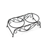 Maxbell Pet Dog Bowls Stand Puppy Feeding Dish Water and Food Bowls Neck Protection