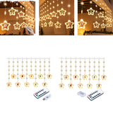 Maxbell Christmas String Lights Celebration Lighting Twinkle Light Timing for Patio USB