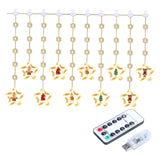Maxbell Christmas String Lights Celebration Lighting Twinkle Light Timing for Patio USB