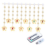 Maxbell Christmas String Lights Celebration Lighting Twinkle Light Timing for Patio USB