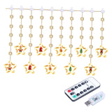 Maxbell Christmas String Lights Celebration Lighting Twinkle Light Timing for Patio USB