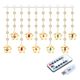 Maxbell Christmas String Lights Celebration Lighting Twinkle Light Timing for Patio USB