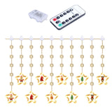 Maxbell Christmas String Lights Celebration Lighting Twinkle Light Timing for Patio Battery