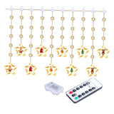 Maxbell Christmas String Lights Celebration Lighting Twinkle Light Timing for Patio Battery