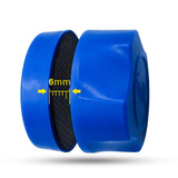 Maxbell Magnetic Cleaner Brush Aquarium Window Glass Aquatic Scraper Scrubber Blue