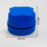 Maxbell Magnetic Cleaner Brush Aquarium Window Glass Aquatic Scraper Scrubber Blue