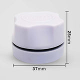 Maxbell Magnetic Cleaner Brush Aquarium Window Glass Aquatic Scraper Scrubber White