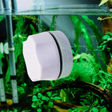Maxbell Magnetic Cleaner Brush Aquarium Window Glass Aquatic Scraper Scrubber White