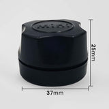 Maxbell Magnetic Cleaner Brush Aquarium Window Glass Aquatic Scraper Scrubber Black