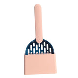 Maxbell Cat Litter Shovel with Holder Scoop with Stand Pet Cleaning Tool Pink Blue