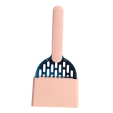 Maxbell Cat Litter Shovel with Holder Scoop with Stand Pet Cleaning Tool Pink Blue