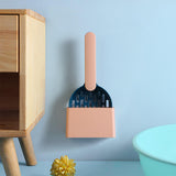 Maxbell Cat Litter Shovel with Holder Scoop with Stand Pet Cleaning Tool Pink Blue