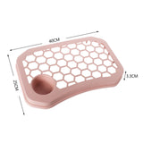 Maxbell Vivarium Box Cover Platform Turtle Accessories Decor Terrapin Rest Ornament Pink