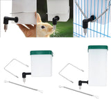 Maxbell Detachable Automatic Drinker Water Feeder Dispenser for Rabbit Chicken 500mL
