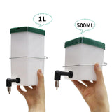Maxbell Detachable Automatic Drinker Water Feeder Dispenser for Rabbit Chicken 1L