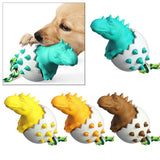 Maxbell Durable Dog Chew Toys Dinosaur Egg Non Toxic for All Breeds Dogs Puppy Blue