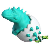 Maxbell Durable Dog Chew Toys Dinosaur Egg Non Toxic for All Breeds Dogs Puppy Blue