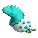 Maxbell Durable Dog Chew Toys Dinosaur Egg Non Toxic for All Breeds Dogs Puppy Blue