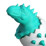 Maxbell Durable Dog Chew Toys Dinosaur Egg Non Toxic for All Breeds Dogs Puppy Blue