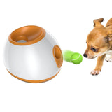 Maxbell Automatic Pet Feeder Tennis Ball Launcher Interactive Dog Training Toy