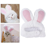 Maxbell Dog Cat Headwear Rabbit Ears Accessories Pet Costume for Photograph Birthday