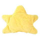 Maxbell Cat Hat Yellow Star Soft Plush Adorable Headwear Cap for Puppy Rabbit Pet