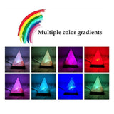 Maxbell Dimmable Salt Lamp USB Night Light Rock Cord restaurant Decor Bar