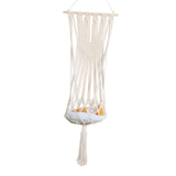 Maxbell Bohemian Handwoven Tapestry Macrame Cat Hammock Cat Nest Wall Hanging Basket