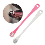 Maxbell Dog Cats Teeth Deep Clean Brush Cleaning Fresh Breath Pets Toothbrush Pink