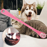 Maxbell Dog Cats Teeth Deep Clean Brush Cleaning Fresh Breath Pets Toothbrush Pink