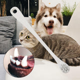Maxbell Dog Cats Teeth Deep Clean Brush Cleaning Fresh Breath Pets Toothbrush White