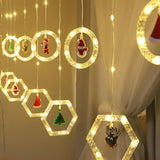 Maxbell Multipurpose Curtain Lights Hanging for Shopping Mall Themed Party Outdoor Christmas