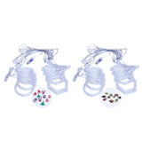 Maxbell Multipurpose Curtain Lights Hanging for Shopping Mall Themed Party Outdoor Christmas