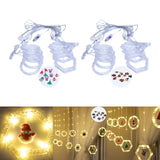 Maxbell Multipurpose Curtain Lights Hanging for Shopping Mall Themed Party Outdoor Christmas