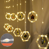 Maxbell Multipurpose Curtain Lights Hanging for Shopping Mall Themed Party Outdoor Halloween