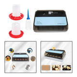 Maxbell Egg Incubator Automatic Egg Turner with Light Household for Quail Birds Eggs