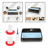 Maxbell Egg Incubator Automatic Egg Turner with Light Household for Quail Birds Eggs