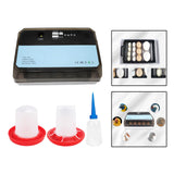 Maxbell Egg Incubator Automatic Egg Turner with Light Household for Quail Birds Eggs