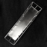 Maxbell Hollow Rectangle Tortoise Feeder Pet Reptile Food Dispenser Tool Accessories Silver