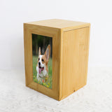 Maxbell Wooden Pet Urns Funeral Cremation Urn Box Storage Organizer Cremation Urn