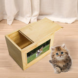 Maxbell Wooden Pet Urns Funeral Cremation Urn Box Storage Organizer Cremation Urn