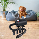 Maxbell Dog Blow Dryer Pet Blower Grooming Hair Force Dryer 2200W for Bathing