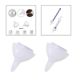 Maxbell 2Pcs Replacement Nipples Bottle Newborn Milk Feeding for Cats Dogs