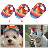 Maxbell Dog Baseball Hat Adjustable Sun Protection Pet Visor Hat Dress Outdoor S